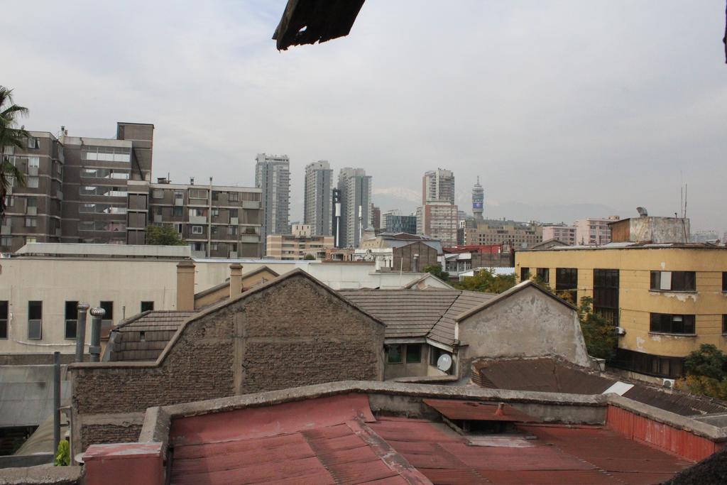 Hostal Barrio Brasil Сантяго Екстериор снимка